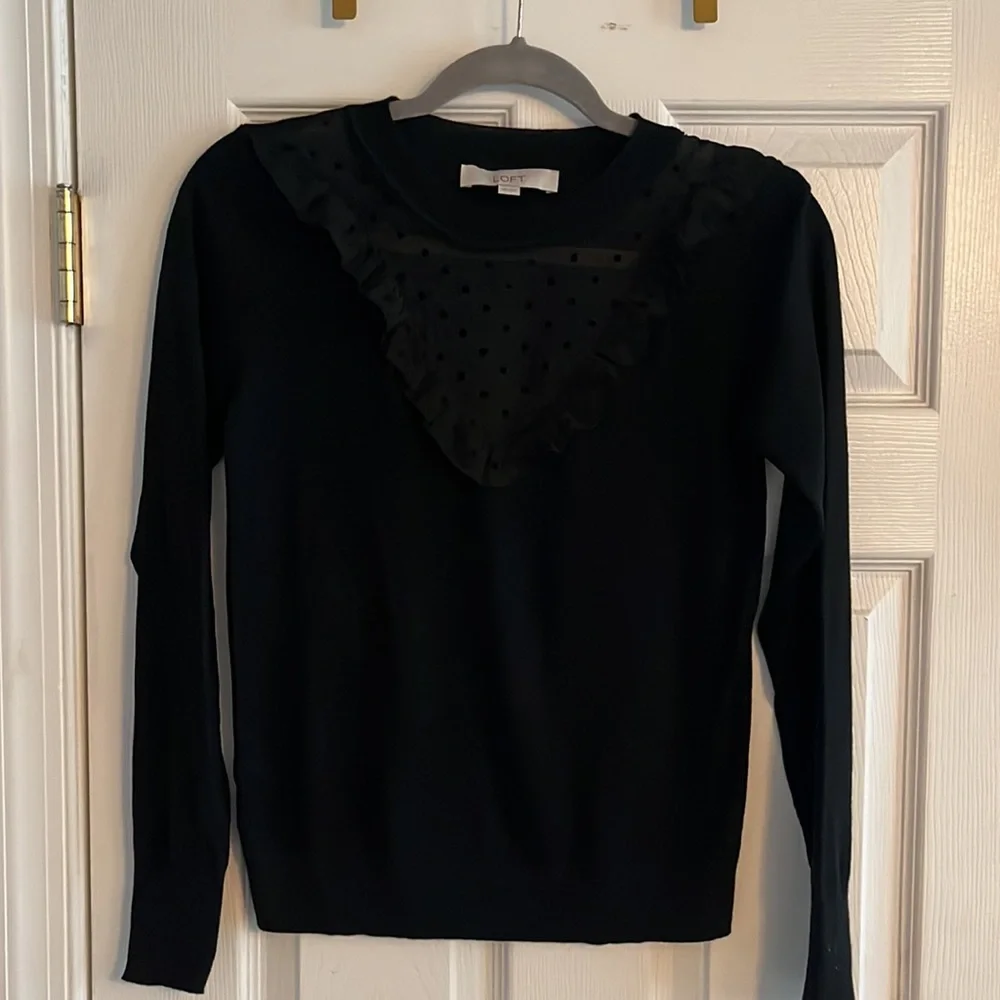 2 Ruffle Bib sweaters - Picture 3 of 3